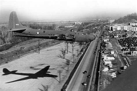 Douglas XB-19 38-471 in flight 1942 | World War Photos