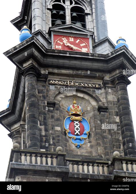 Amsterdam clock tower hi-res stock photography and images - Alamy