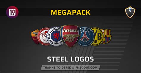 [FMM Vibe] Metallic Steel Logos Megapack