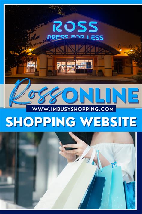 Ross Online Shopping Website » I'm Busy Shopping