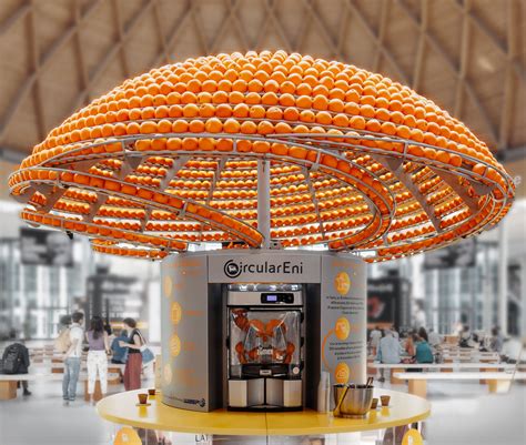 'Feel the Peel' machine turns orange peels into cups