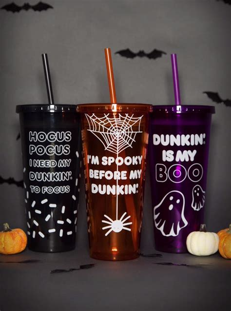 Dunkin's Glow-In-The-Dark Halloween Cups Call For All The Nighttime Coffee Runs - TrendRadars