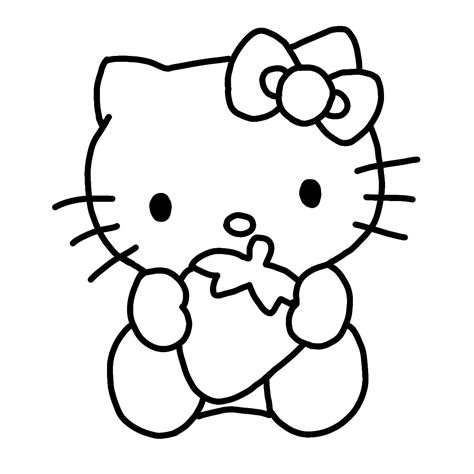 Hello Kitty Colouring Pages, Cute Coloring Pages, Coloring Sheets, Coloring For Kids, Gata Hello ...