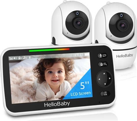 Amazon.com: Motorola Video Baby Monitor - Wide Angle HD Camera with Infrared Night Vision and ...