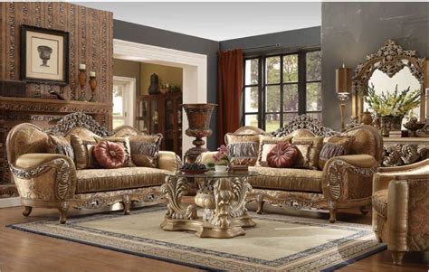 HD 622 Homey Design upholstery living room set Victorian, European & Classic design Sofa Set