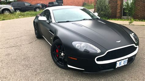 Aston Martin Vantage Matte Black - Concept Wraps