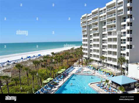 Views of Longboat Key Club, Florida resort near Sarasota Stock Photo ...