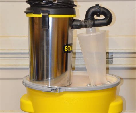 Inexpensive ($134) Self-contained Portable Shop-vac Dust Collector : 9 Steps - Instructables