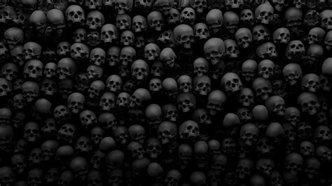 Black Skulls Wallpaper