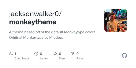 GitHub - jacksonwalker0/monkeytheme: A theme based off of the default ...