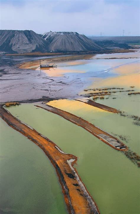 Wastewater Steel Plant Pollution Stock Photo - Image of mill, lake ...