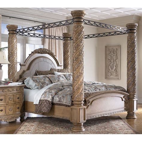 South Coast Poster Canopy Bed Millennium | Furniture Cart