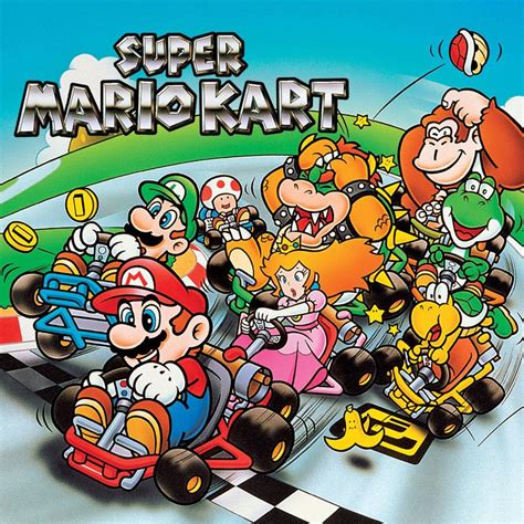 Super mario kart snes rom roms mode - myteeu