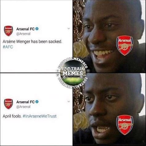 Just tag an Arsenal fan | Arsenal memes, Football memes, Soccer memes