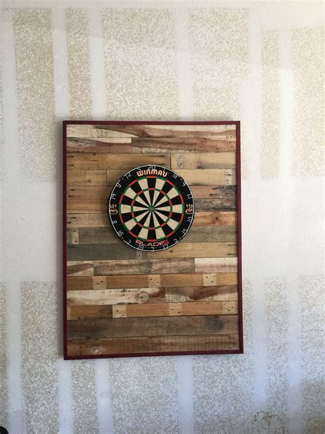 WDS Darts Sports Wooden Dartboard Surround, Premium Dart Wall ...