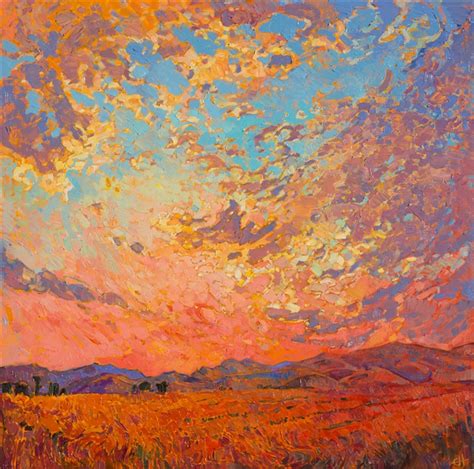 Gaze of Dawn - Contemporary Impressionism Paintings by Erin Hanson