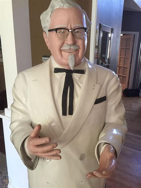 Kfc Colonal Sanders Life Size Statue NO RESERVE!!! Antique Media Collectable | #1729101185