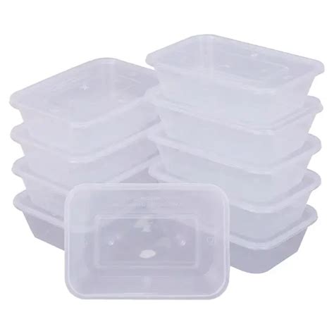 SDFC Take away Containers Takeaway Food Plastic Lids Bulk-in Lunch ...