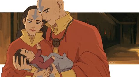 I found a fanart of Aang’s parents! | Fandom