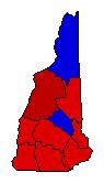 2020 Presidential General Election Results - New Hampshire