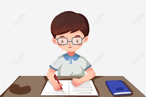 Learning Boy, Boy Drawing, Boy Cartoon, Belajar PNG Transparent Image ...