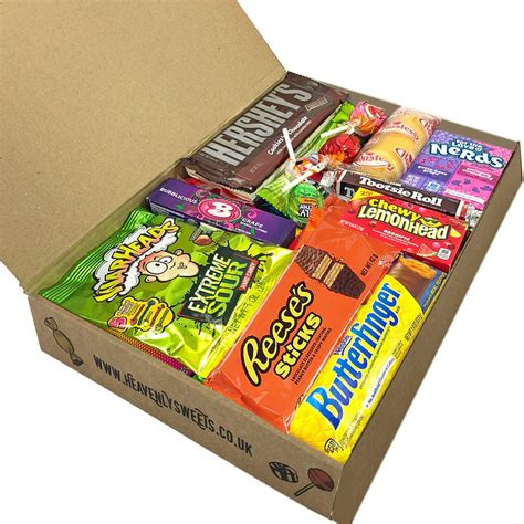 Extra Large American Chocolate & Sweets USA candy selection box from Heavenly Sweets UK ...