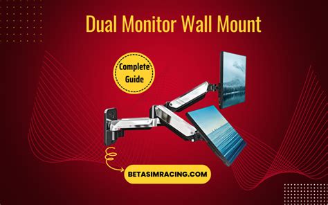 5 Best Dual Monitor Wall Mount for Gaming Setup 2022