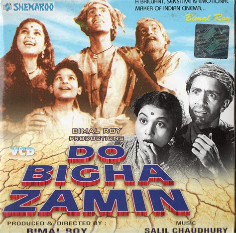 Do Bigha Zamin VCD Cast: Balraj Sahni, Nirupa Roy Director: Bimal Roy ...