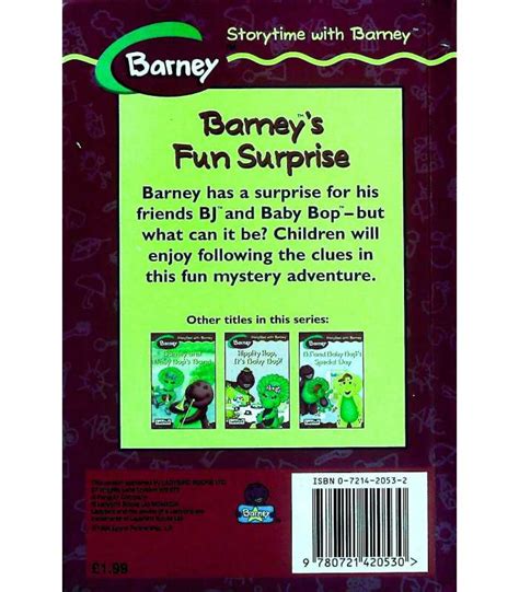 Barney's Fun Surprise (Barney) | Stephen White | 9780721420530