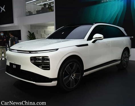 XPeng G9 Electric SUV Unveiled On The Guangzhou Auto Show In China