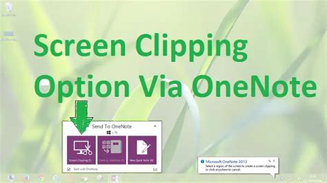 Screen Clipping Shortcut in OneNote not working in Windows 11/10