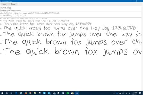 Create A Personalized Handwriting Font with Microsoft Font Maker App | WindowsObserver.com