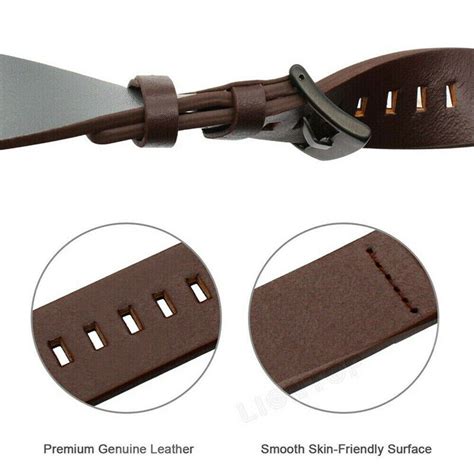 Genuine Leather Watch Band Wrist Strap Quick Release 18mm 20mm 22mm 24mm | eBay