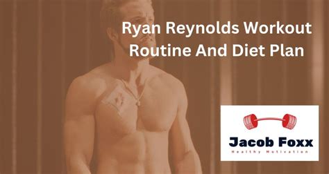 Ryan Reynolds Workout Routine And Diet Plan – Explained