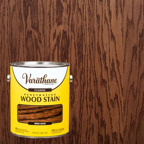 Varathane 1 gal. Red Oak Classic Wood Interior Stain-340622 - The Home Depot