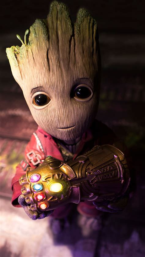 Baby Groot Found The Gauntlet, HD Superheroes Wallpapers Photos and Pictures ID#44848 | Groot ...