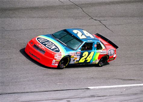 Jeff Gordon # 24 Dupont Chevrolet At Talladega Photograph by David Bryant - Fine Art America