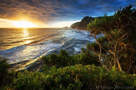 Pololu Sunrise | Big Island, Hawaii | The Sierra Light Gallery Nolan ...