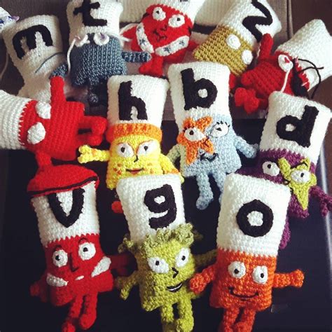 Alphablocks Knitting Pattern, Inspired By Cbeebies, Soft Toy Alphablock ...