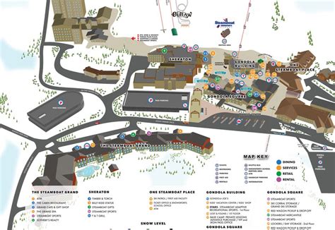 Steamboat Ski Map | Resort Info & Videos | PistePro