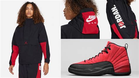 Jordan 12 Reverse Flu Game Jacket Match | SneakerFits.com