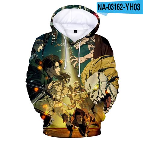 Attack On Titan Hoodie Merch: Battle 3D Hoodie | Attack On Titan Store