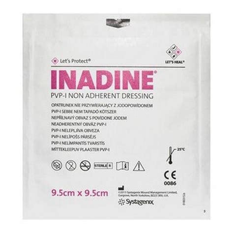 INADINE NON-ADHERENT DRESSING (9.5X9.5) | O'Dwyers Pharmacy | Cashel ...