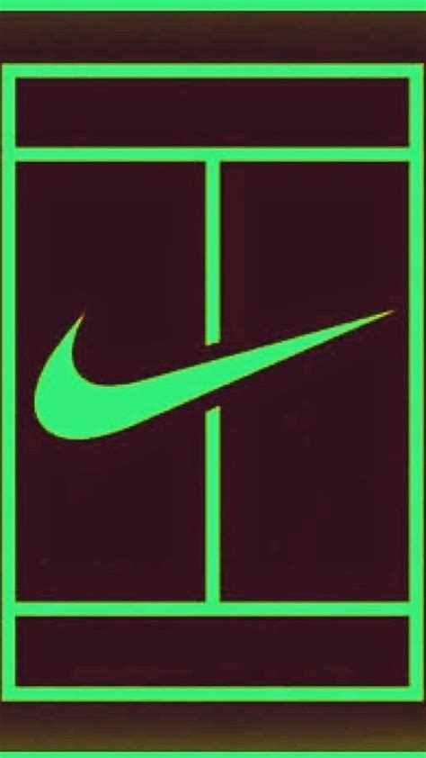 Nike Wallpaper with Green Logo