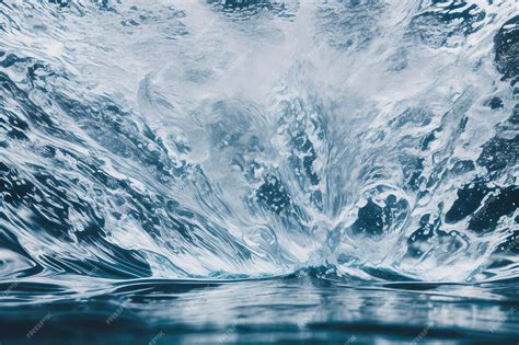 Premium AI Image | water splash isolated on white background