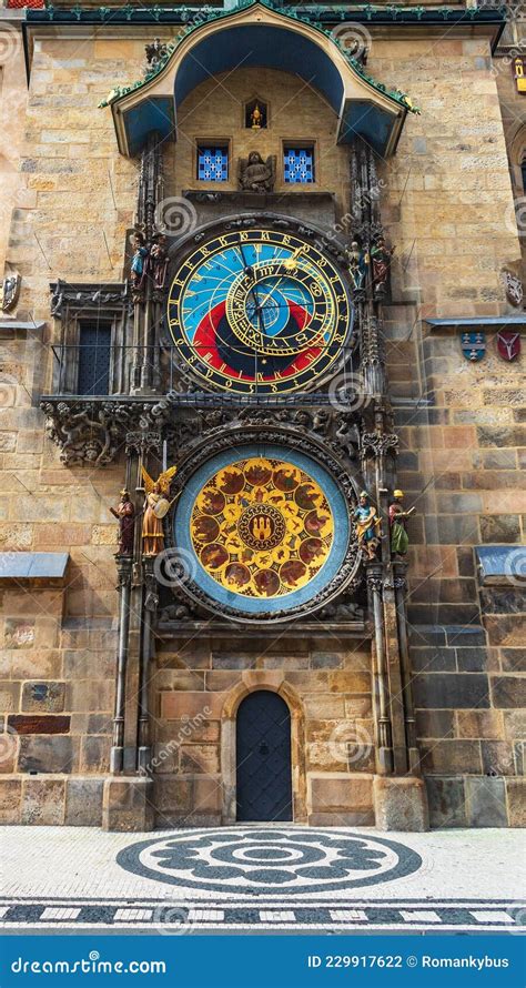 Prague Astronomical Clock on the Old Town Hall Tower, Old Town Square, Prague, Czech Republic ...