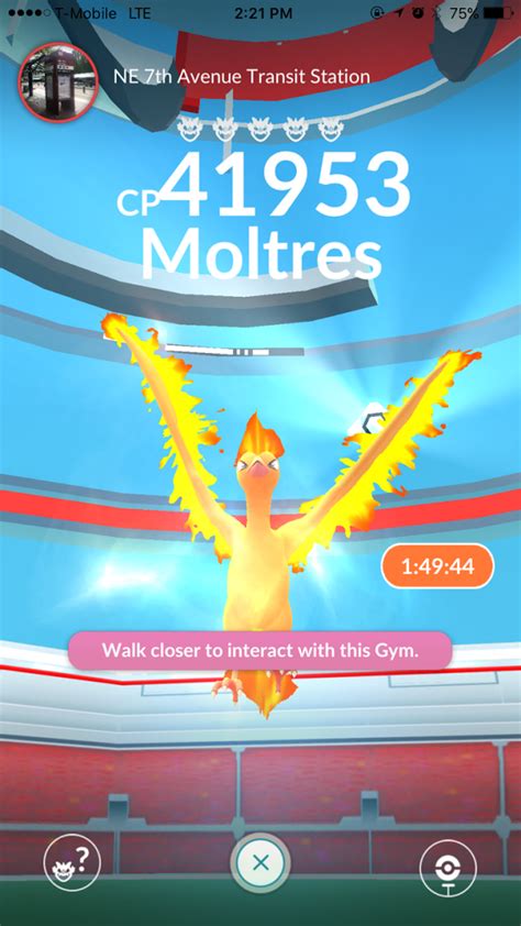 Pokemon GO – Moltres Raid - Sirknightj