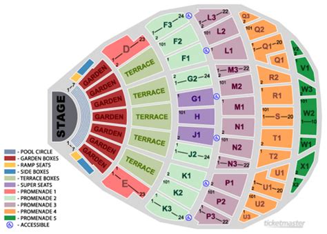 Hollywood Bowl, Hollywood CA - Seating Chart View