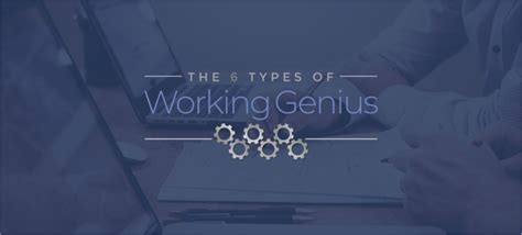 An Intro To The Six Types of Working Genius - Michael Dueck