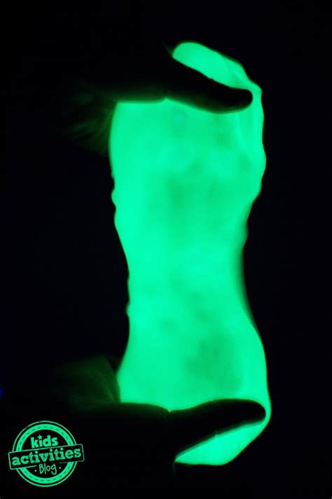 DIY Glow-in-the-Dark Slime